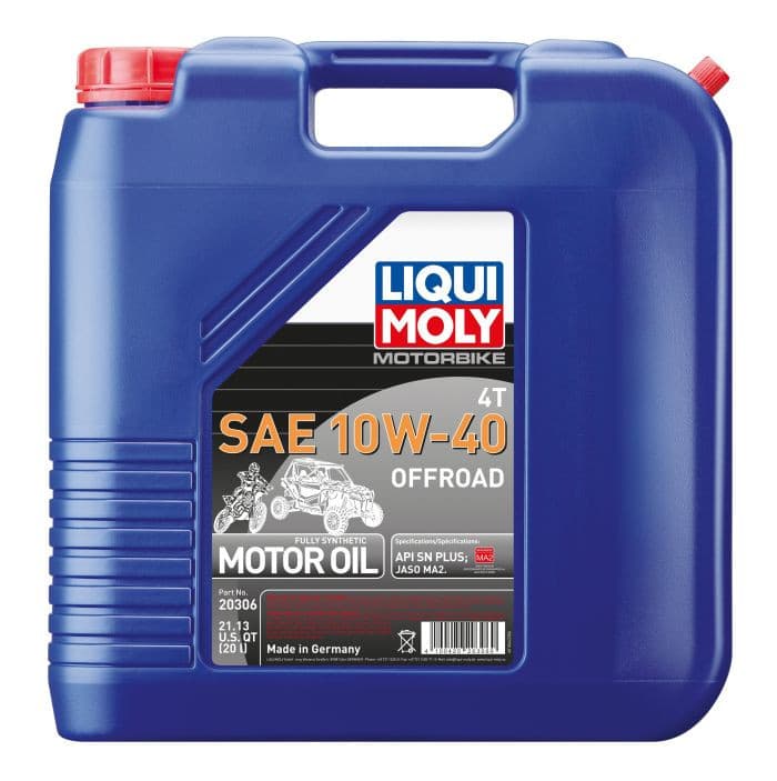 LIQUI MOLY MOTORBIKE 4T 10W-40 OFFROAD 20 LITER