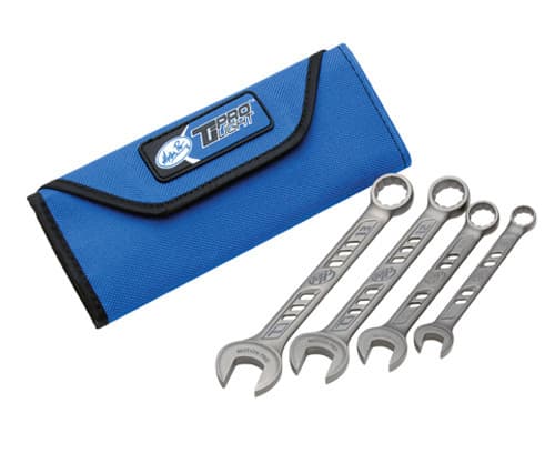 TIPROLIGHT TITANIUM COMBINATION 4 PIECE WRENCH SET, 8, 10,12,