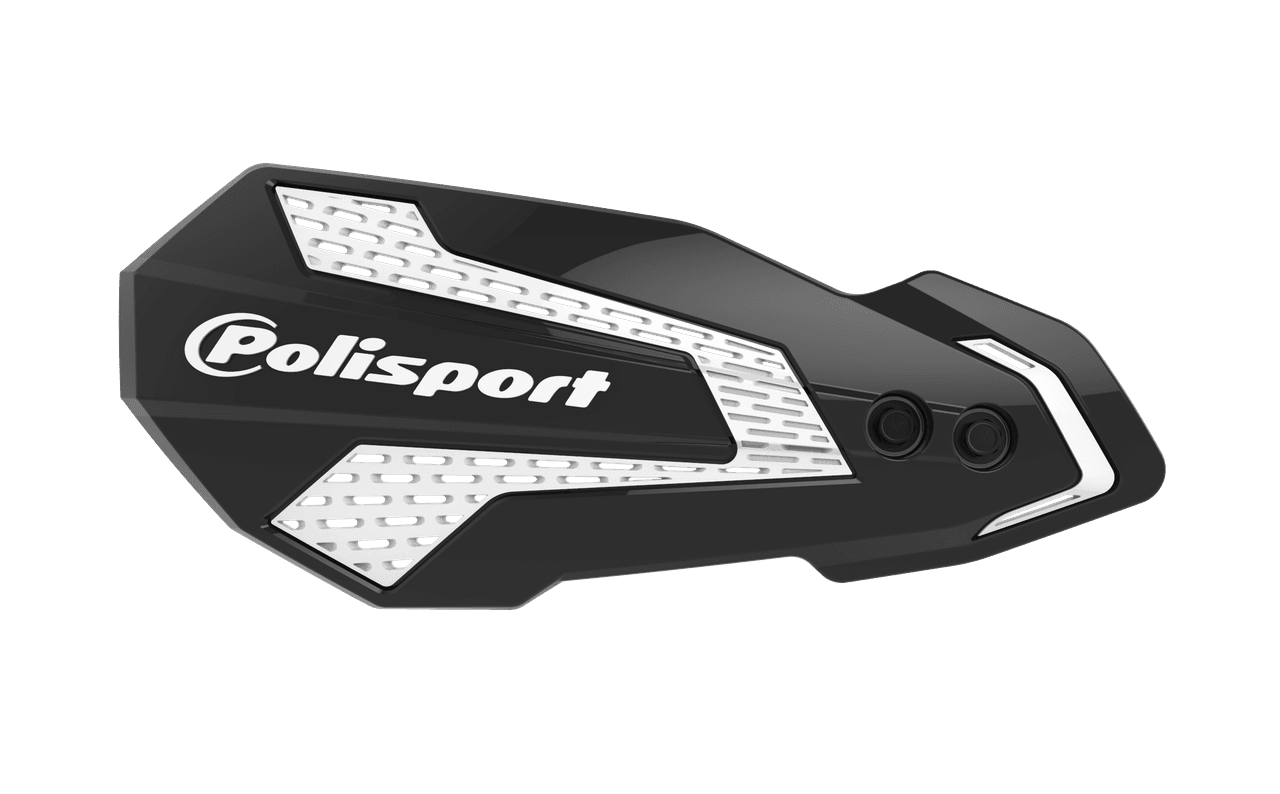 Polisport MX Flow Handguards Black/White