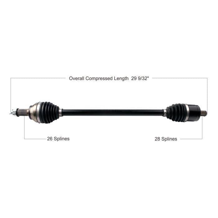 TYTANEUM HEAVY DUTY CV AXLE POLARIS FRONT LEFT / RIGHT