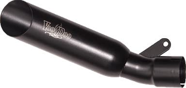 Voodoo Slip-On Kawasaki Black Single ZX10