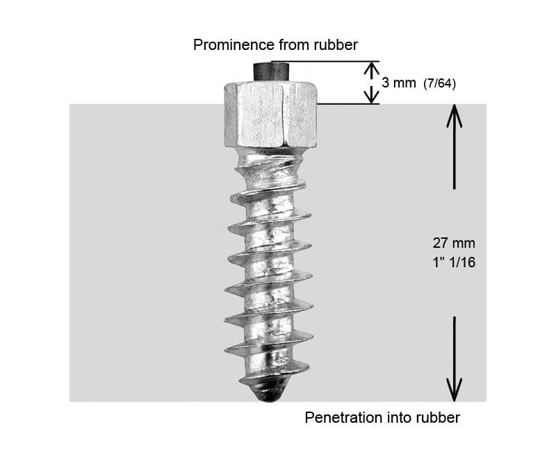 Igrip 1 1/8"-30MM Standard Screw Studs Qty 200