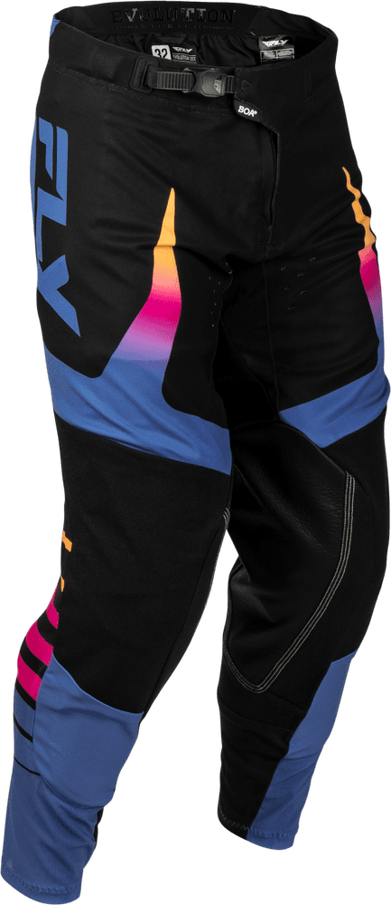 Fly Racing Evolution DST Le Bolt Pants Black/Blue/Multi Size 30