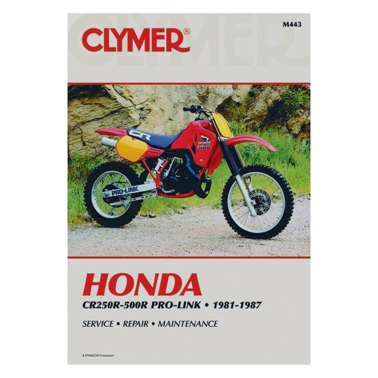 Clymer Repair Manual Honda CR250-500R