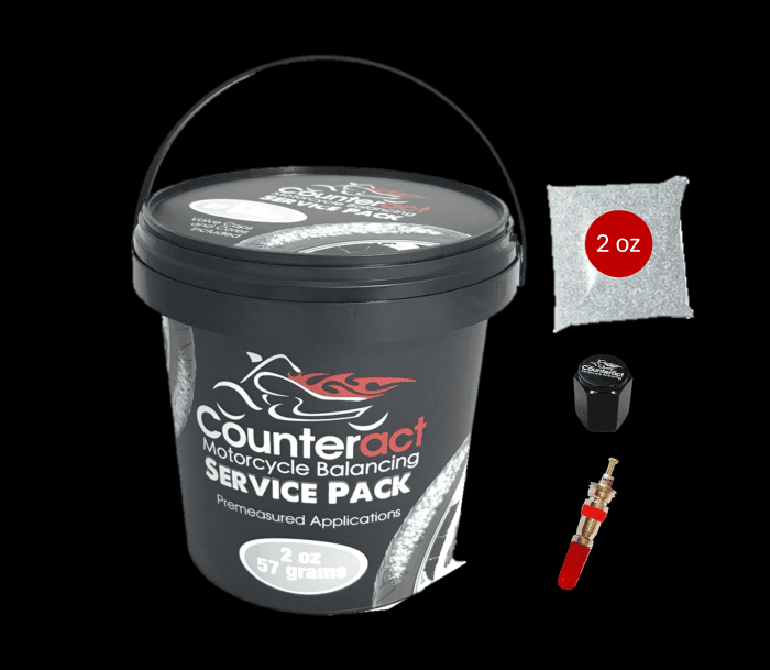 COUNTERACT BALANCE BEAD BUCKET (20) 2 OZ BAGS W/CAPS & CORES