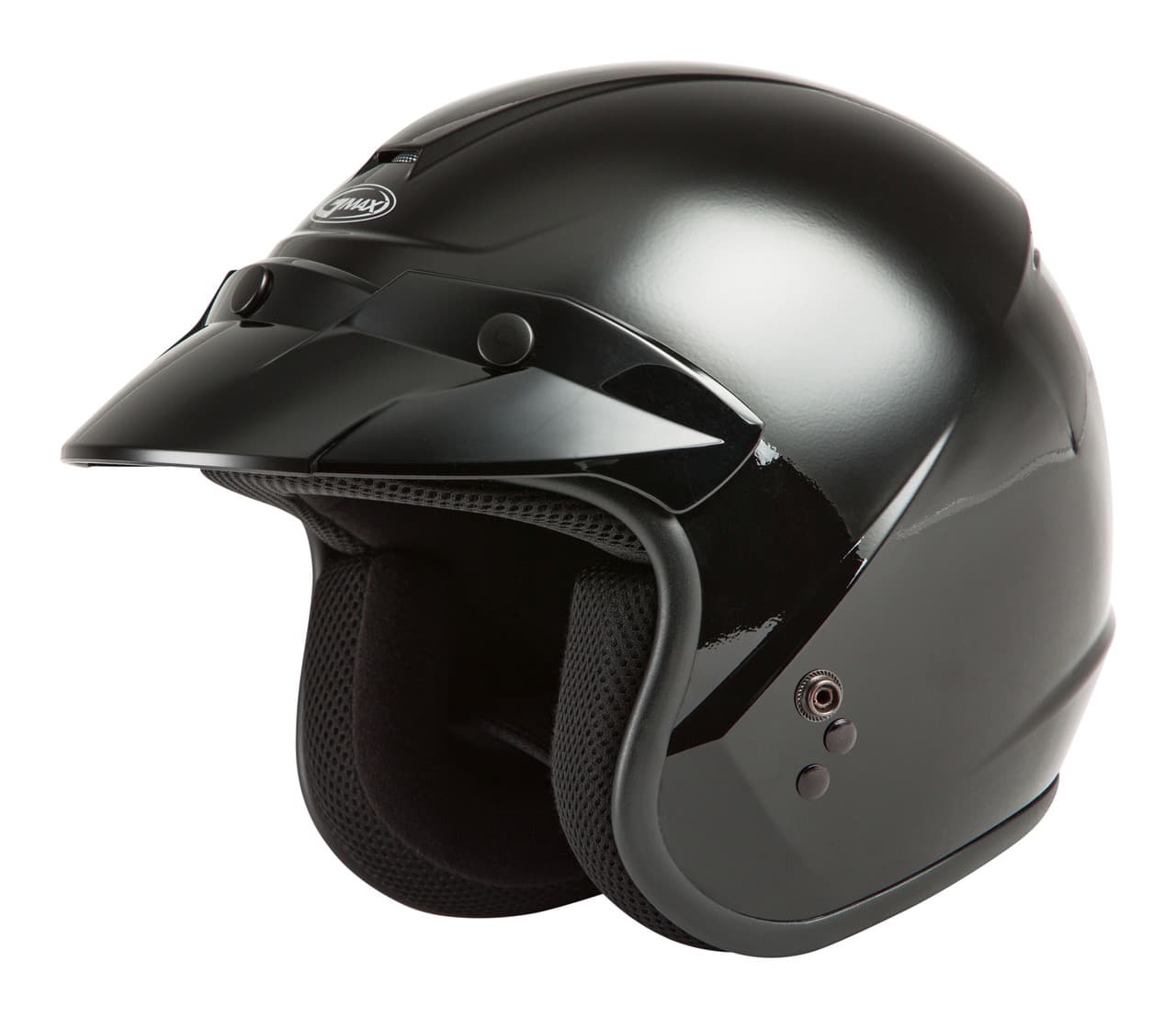 Gmax Youth OF-2Y Open-Face Helmet Black YS