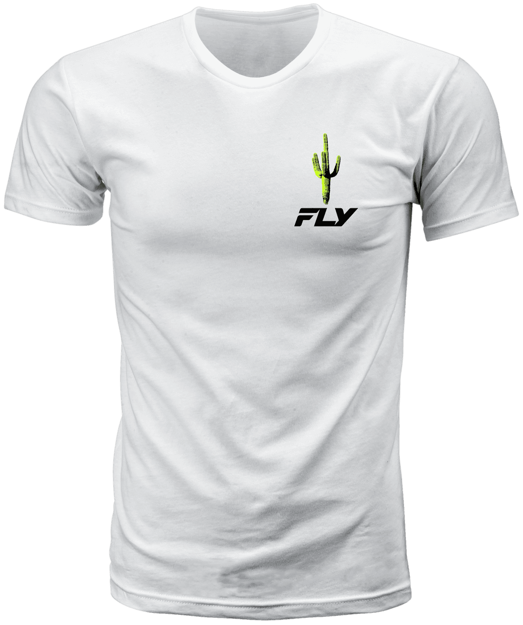 Fly Racing Fly Desert Tee White LG