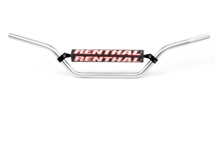 RENTHAL 838 7/8" HANDLEBAR SILVER - PADDED