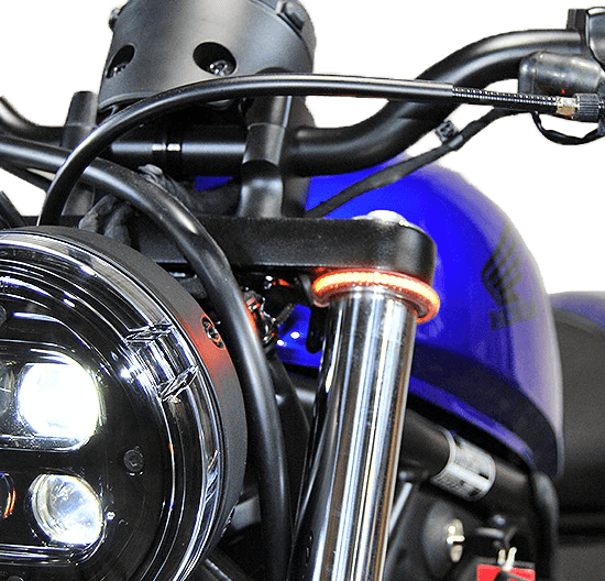 New Rage Cycles Front LED Turn Signals Honda
