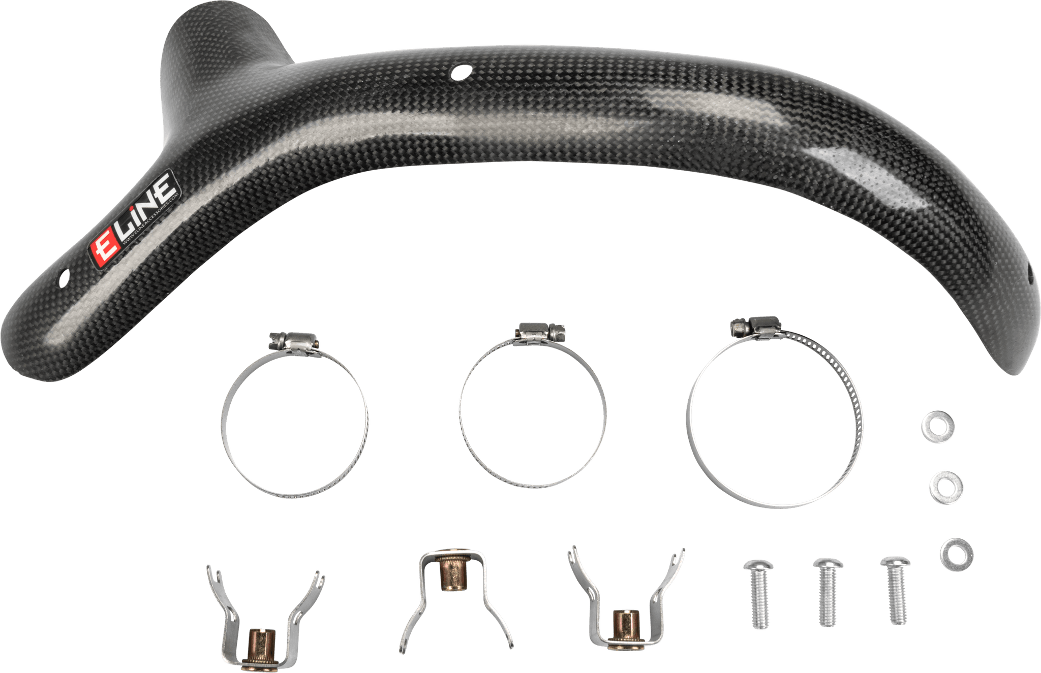 CARBON FIBER HEAT SHIELDS HUS/KTM