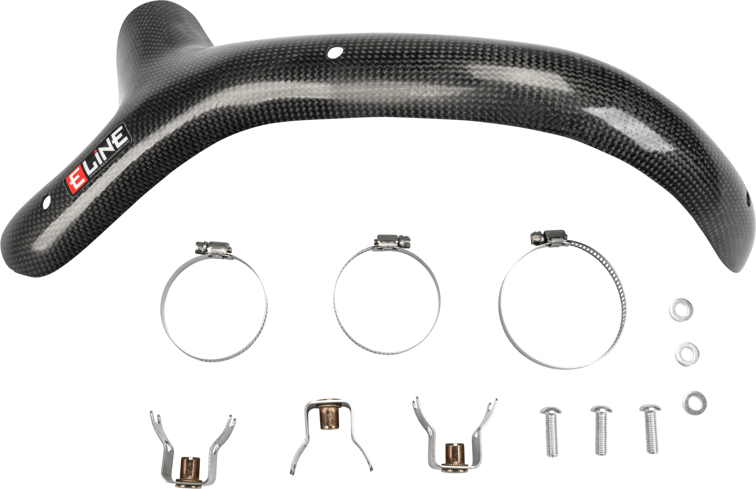 CARBON FIBER HEAT SHIELDS HUS/KTM