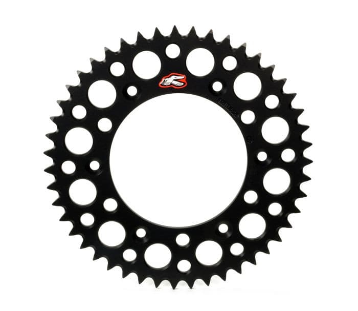 RENTHAL REAR ULTRALIGHT SPROCKET BLACK GROOVED 51T