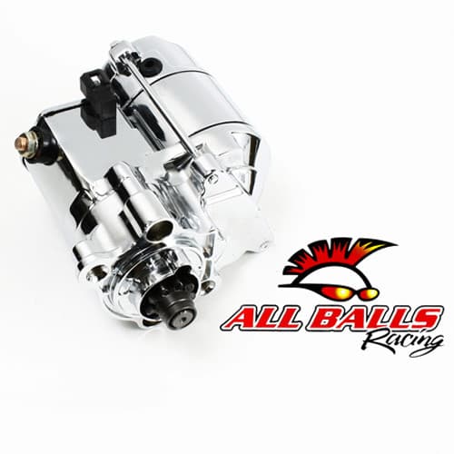 BIG TWIN STARTER, 1.4KW, CHRM, SPORTSTER