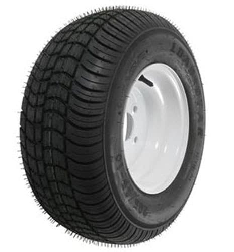 205/65-10 TIRE & WHEEL (C) 5 HOLE / WHITE