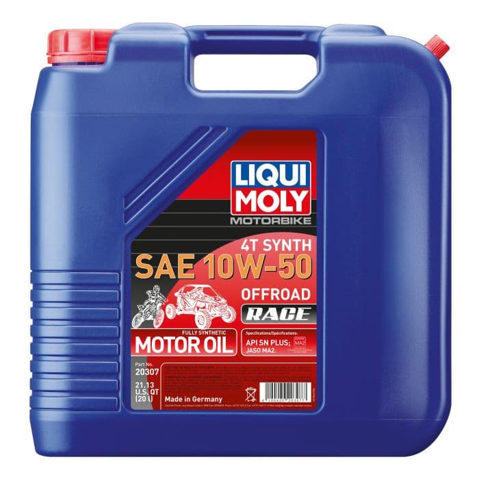 LIQUIMOLY Motorbike 4T Synth 10W-50 Offroad Race 20L