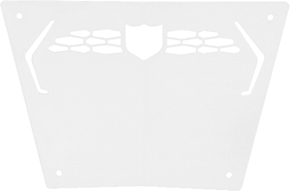 Pro Armor Front Sport Bumper Skid Plate Matte White Pearl