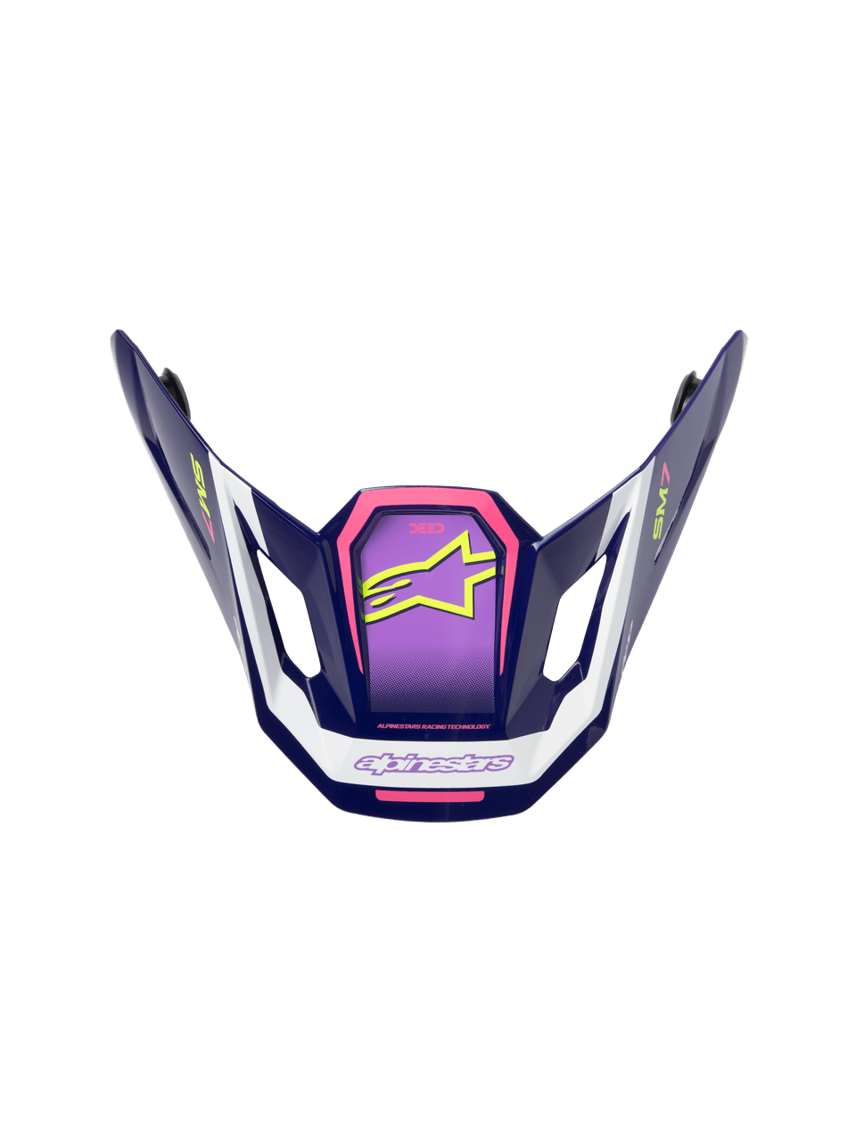 Alpinestars SM7 Deed Visor ECE06 Purple/Pink Glossy