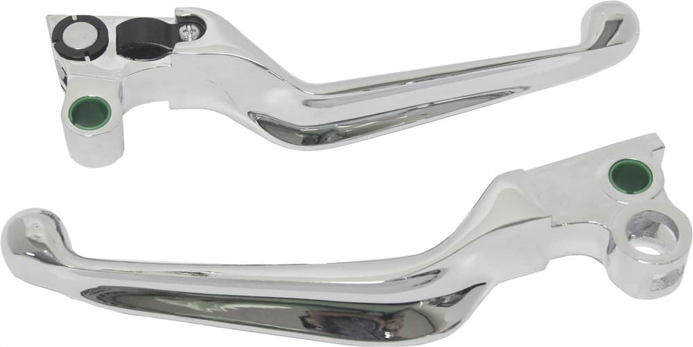 HardDrive Wide Blade Lever Set Chrome 82-95