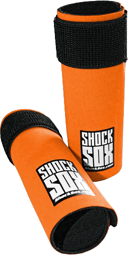 Shock Sox 6" Orange Upside Down Forks