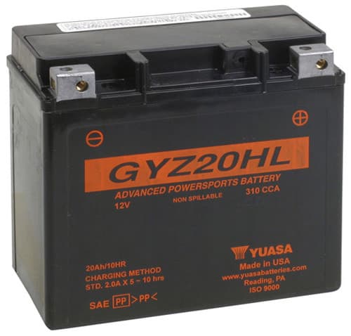 BATTERY GYZ20HL SEALED FACTORY ACTIVATED