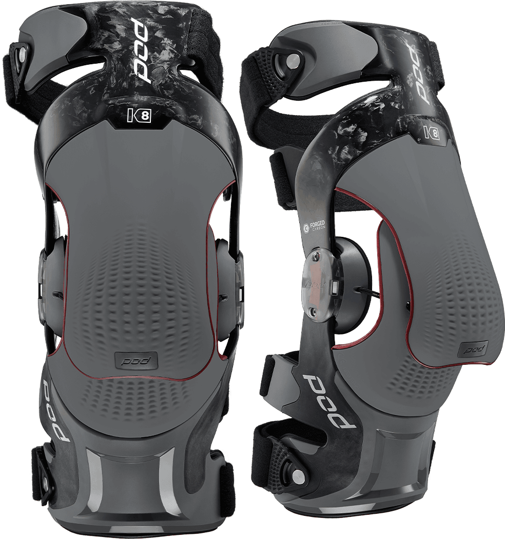 Pod K8 3.0 Knee Brace Carbon (Pr) Carbon/Graphite 2X