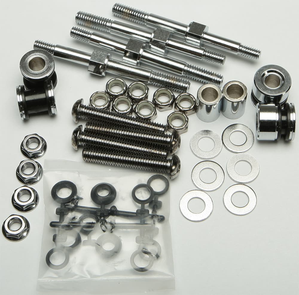 HardDrive Docking Hardware Kit Chrome Flstc 00-02