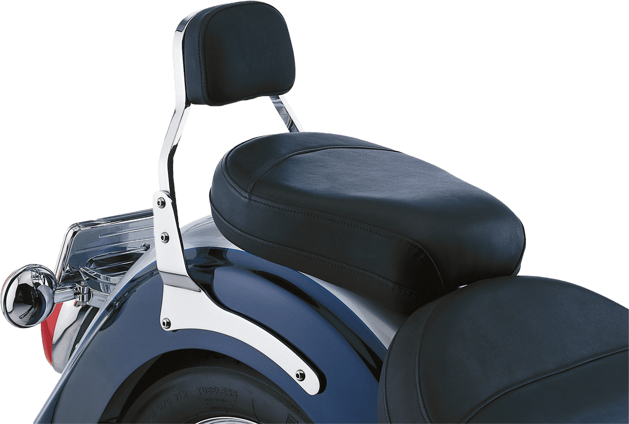 MINI SISSY BAR W/PAD CHROME YAM V STAR 1300 07-15