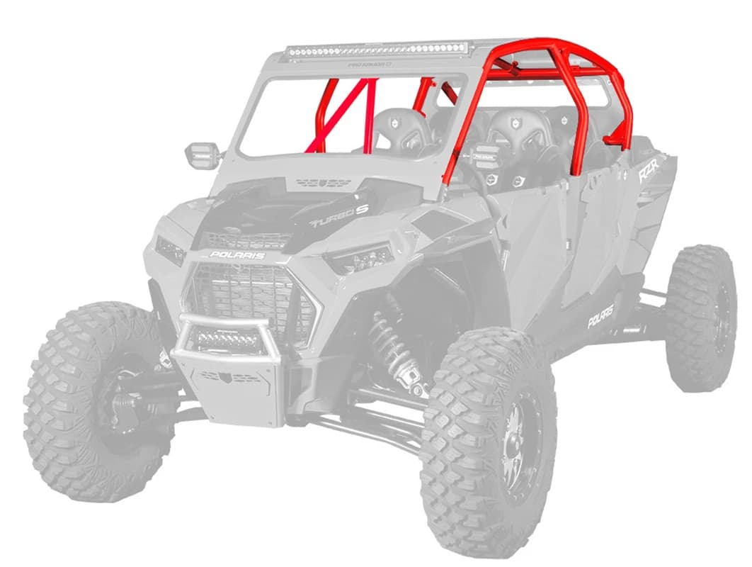Pro Armor Cab Only Cage W/V Intrusion Red