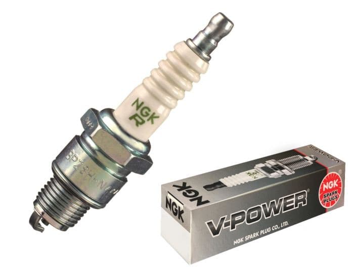 NGK 4838 BP8H-N-10 V-POWER SPARK PLUG BETTER GROUND ELECTRODE