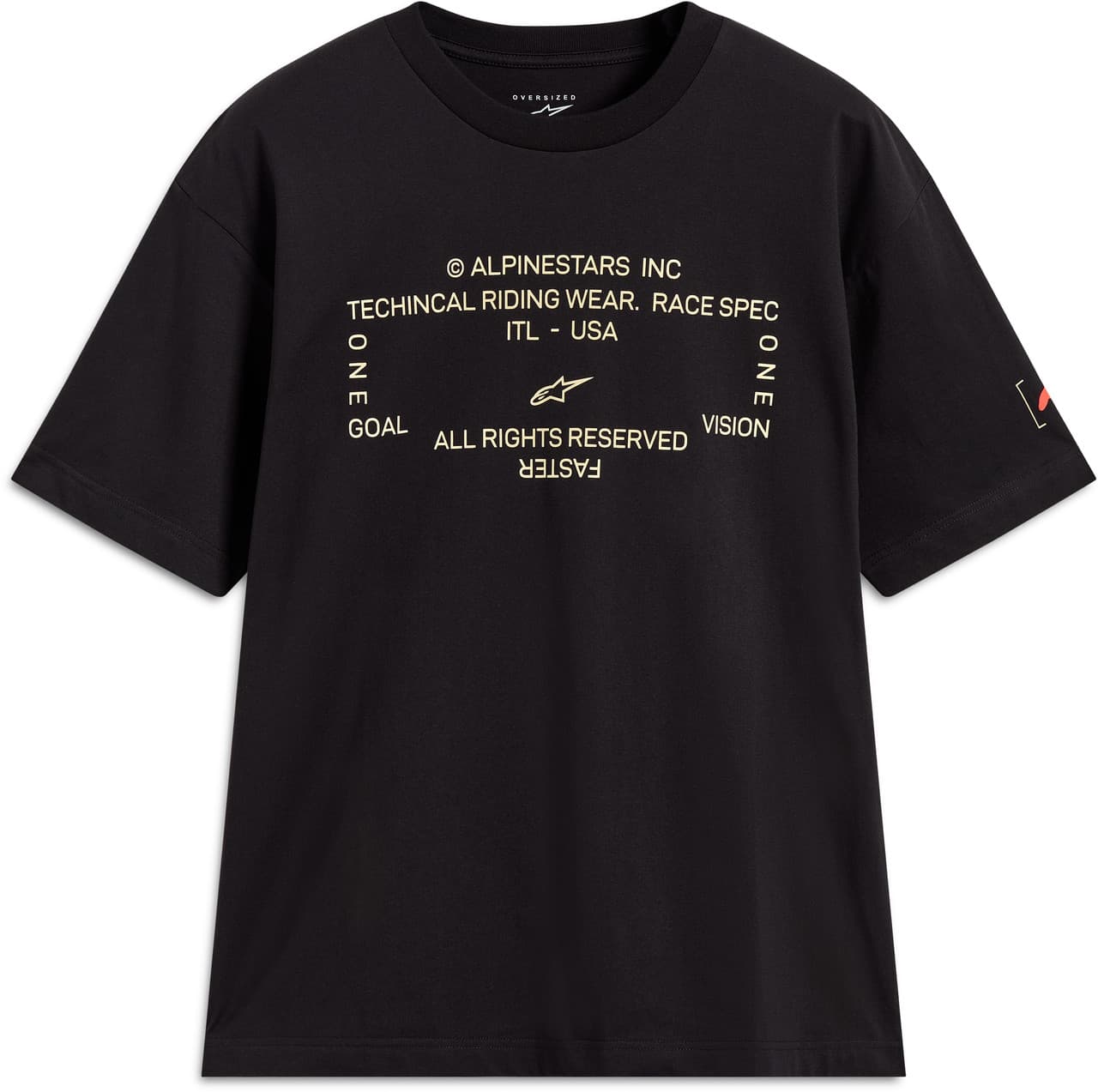 Alpinestars Infinity Oversized Ss Csf Tee Black LG