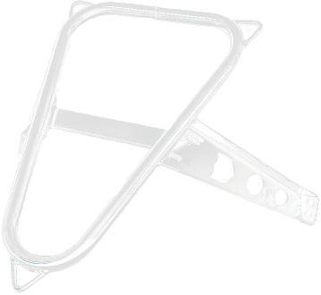 Pro Armor Spare Tire Mount White Polaris