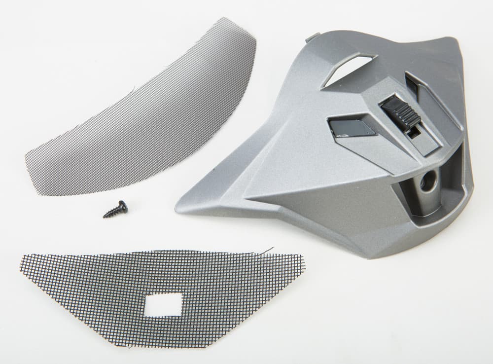 Gmax Mouth Vent Matte Titanium W/Screws/Screen GM-11