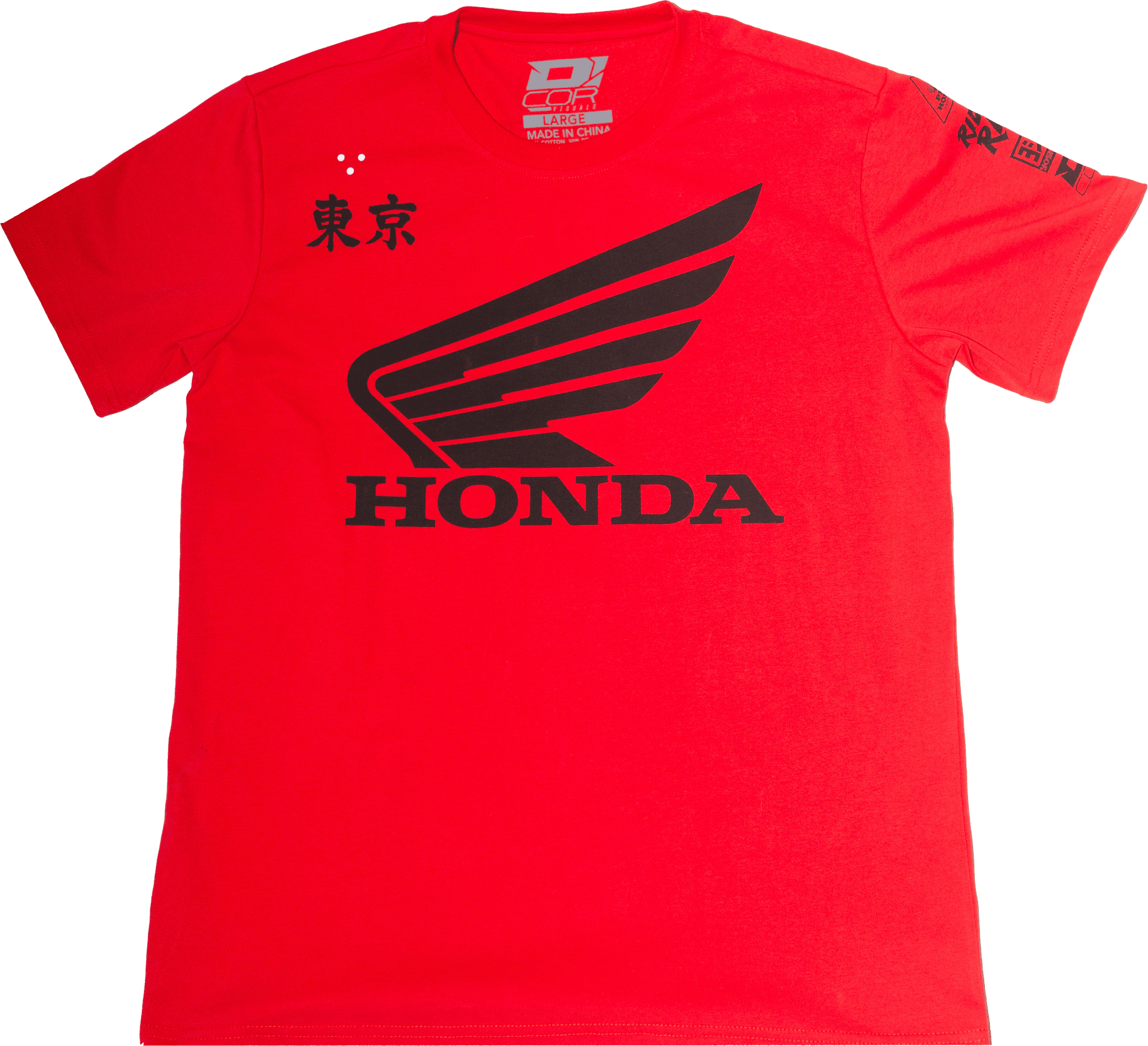 D-Cor Honda Factory T-Shirt Red XXL