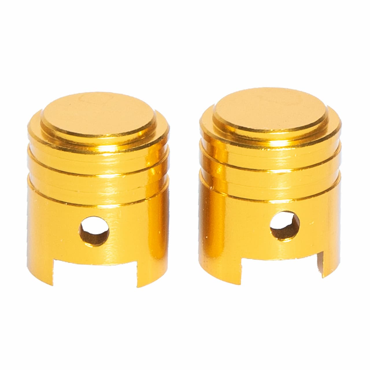 RFX Valve Caps 2PCS Gold