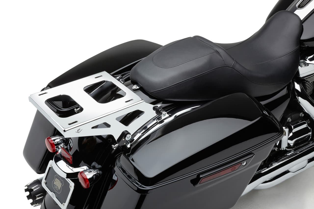 DETACH 2-UP TOUR PACK MOUNT CHROME FLH/FLT 14-25