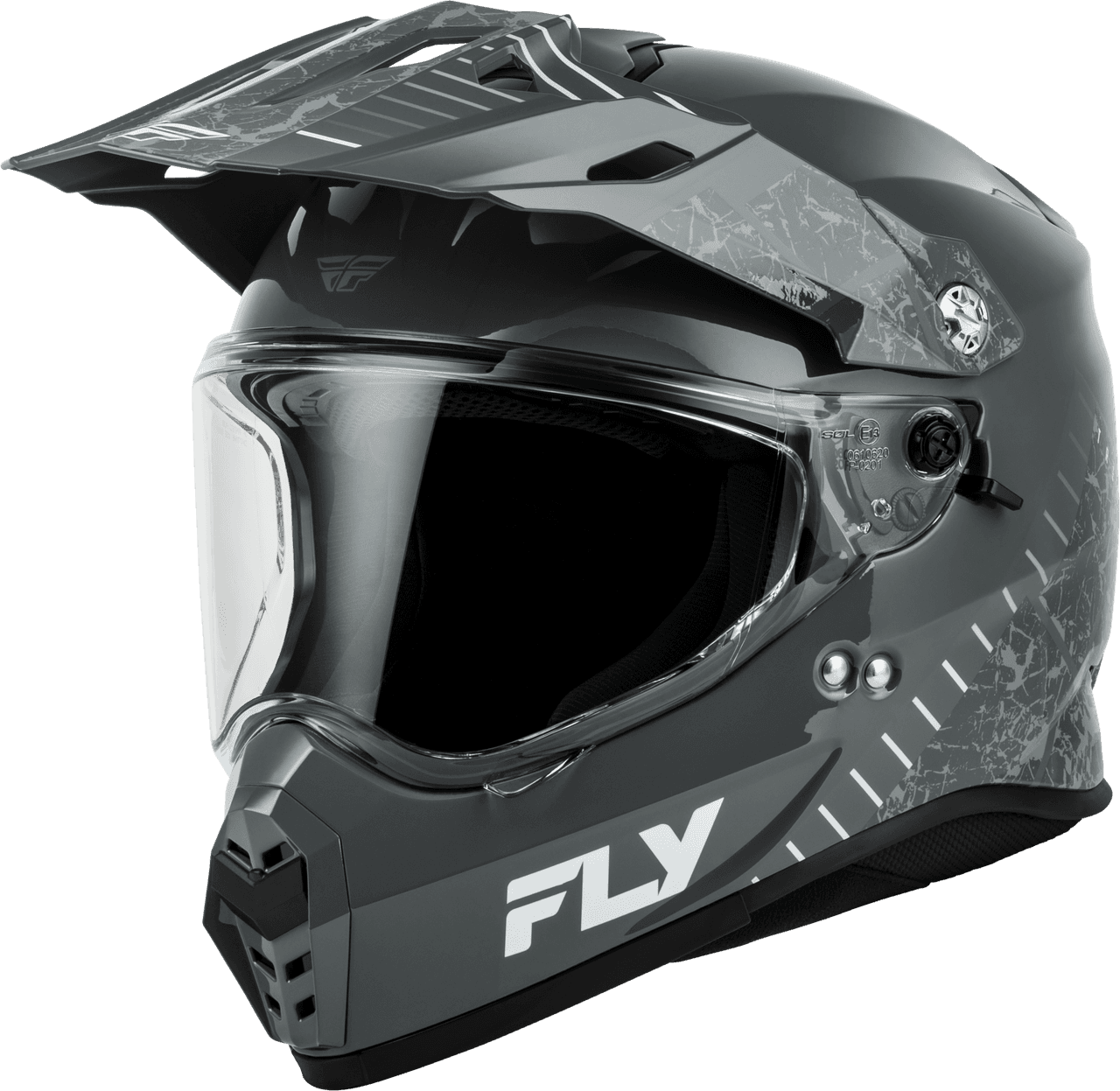 Fly Racing Fly Trekker Granite Helmet Grey/Grey XL