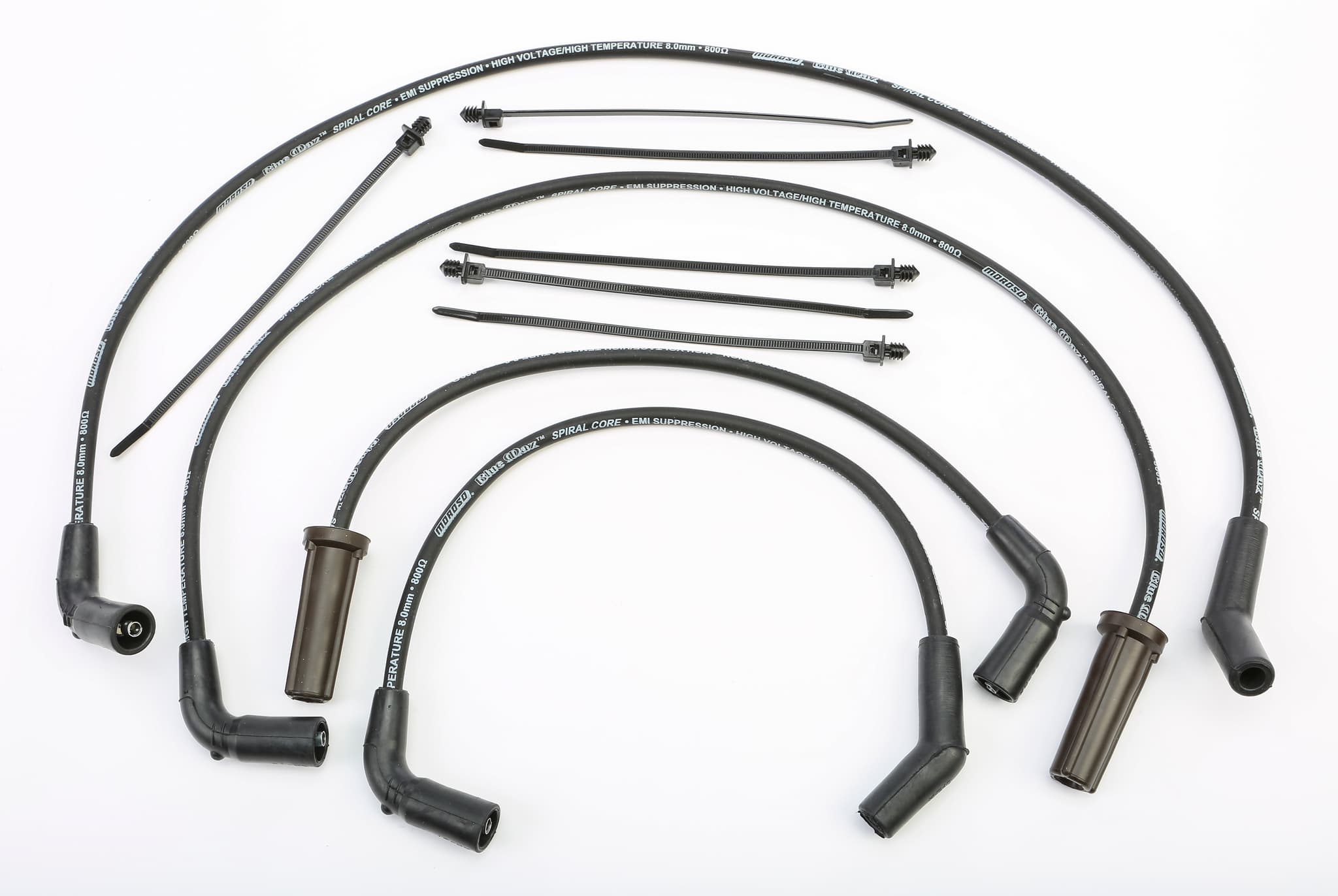 Moroso Ign Wires Spiral Core/Set 17-UP M8 Flt