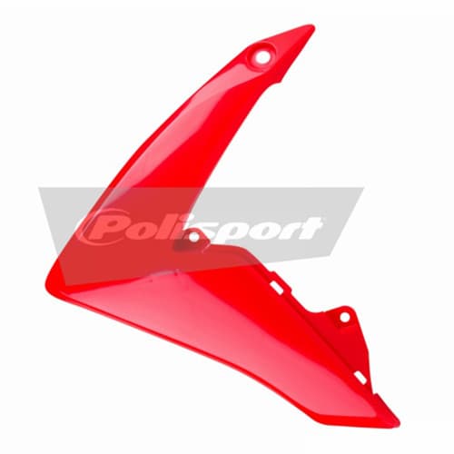 RADIATOR SCOOPS CRF110F OEM COLOR 13-14 RED CR04/WHITE