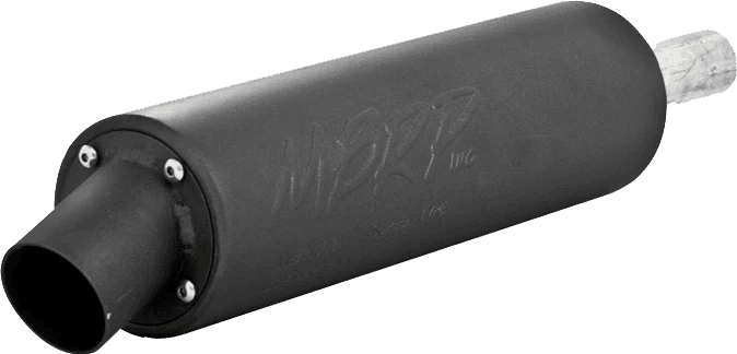 Mbrp Single Slip-On System W/ Utility Muffler Black Yamaha
