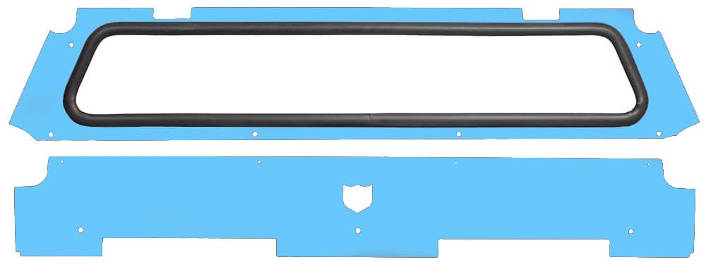 Pro Armor Rear Windshield Sky Blue