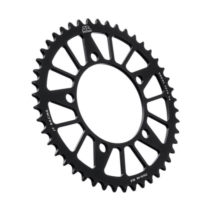 REAR ALLOY SPROCKET BLACK 44 TOOTH