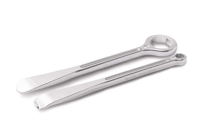 T6 COMBO LEVER SET, 30 MM & 10/12 MM