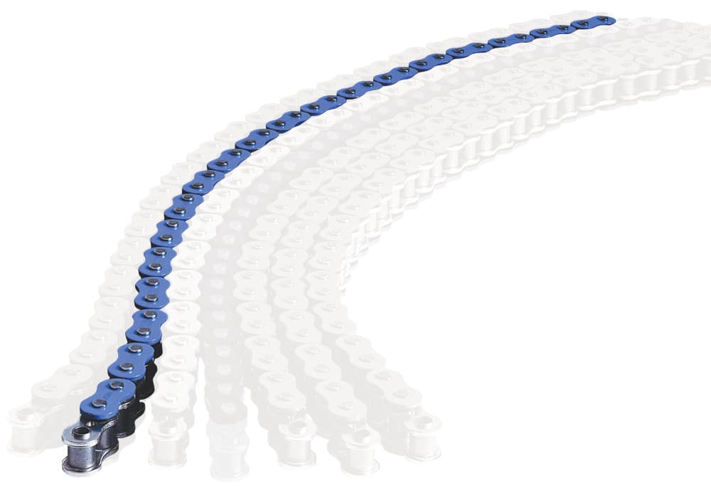 Ek Chain MVXZ2 X-Ring 530-120L Blue