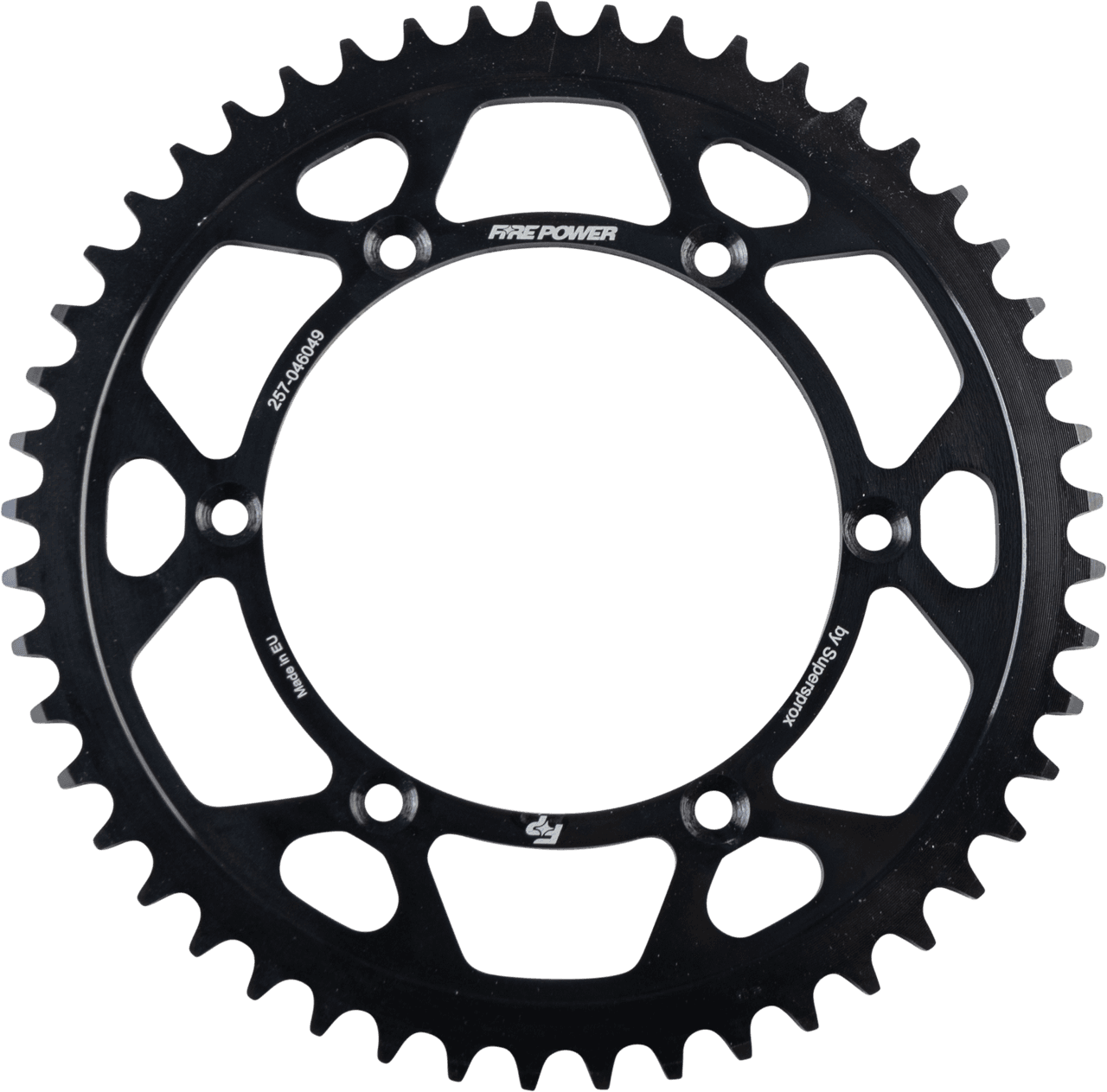 Fire Power Rear Sprocket Steel 49T Black