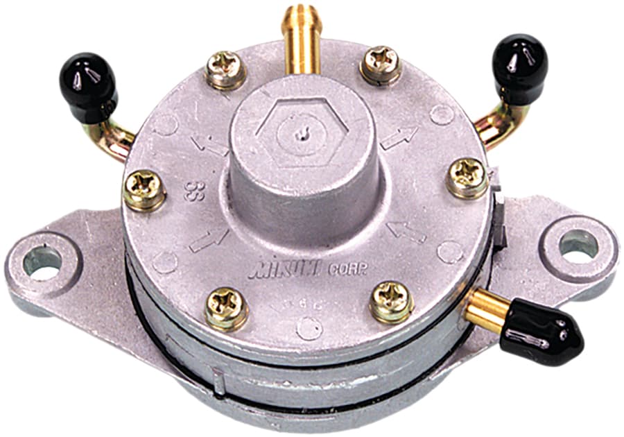 Mikuni Fuel Pump Dual Round - Flush Mount
