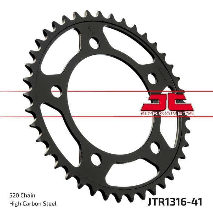 REAR SPROCKET STEEL 41T-520 HON