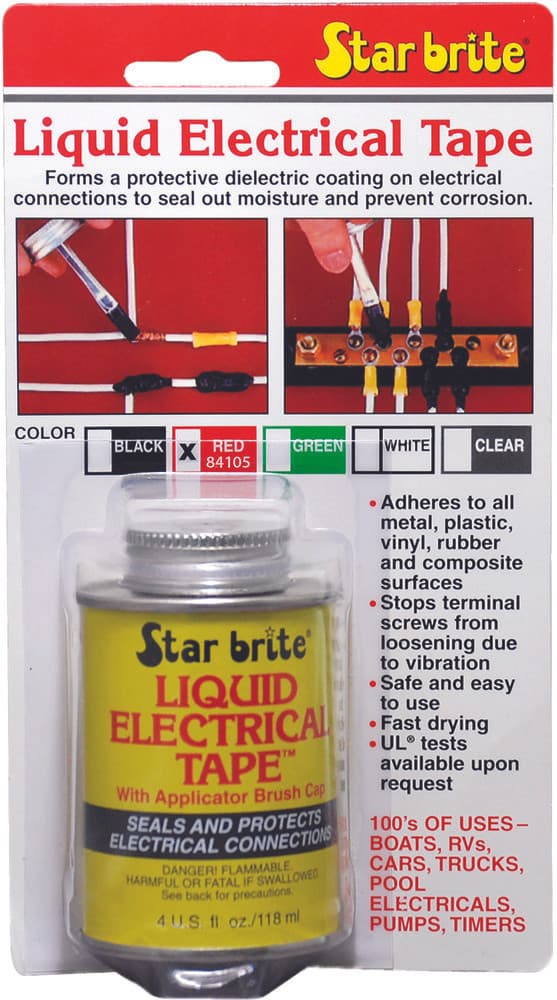 Star Brite Liquid Electrical Tape Red 4 Oz