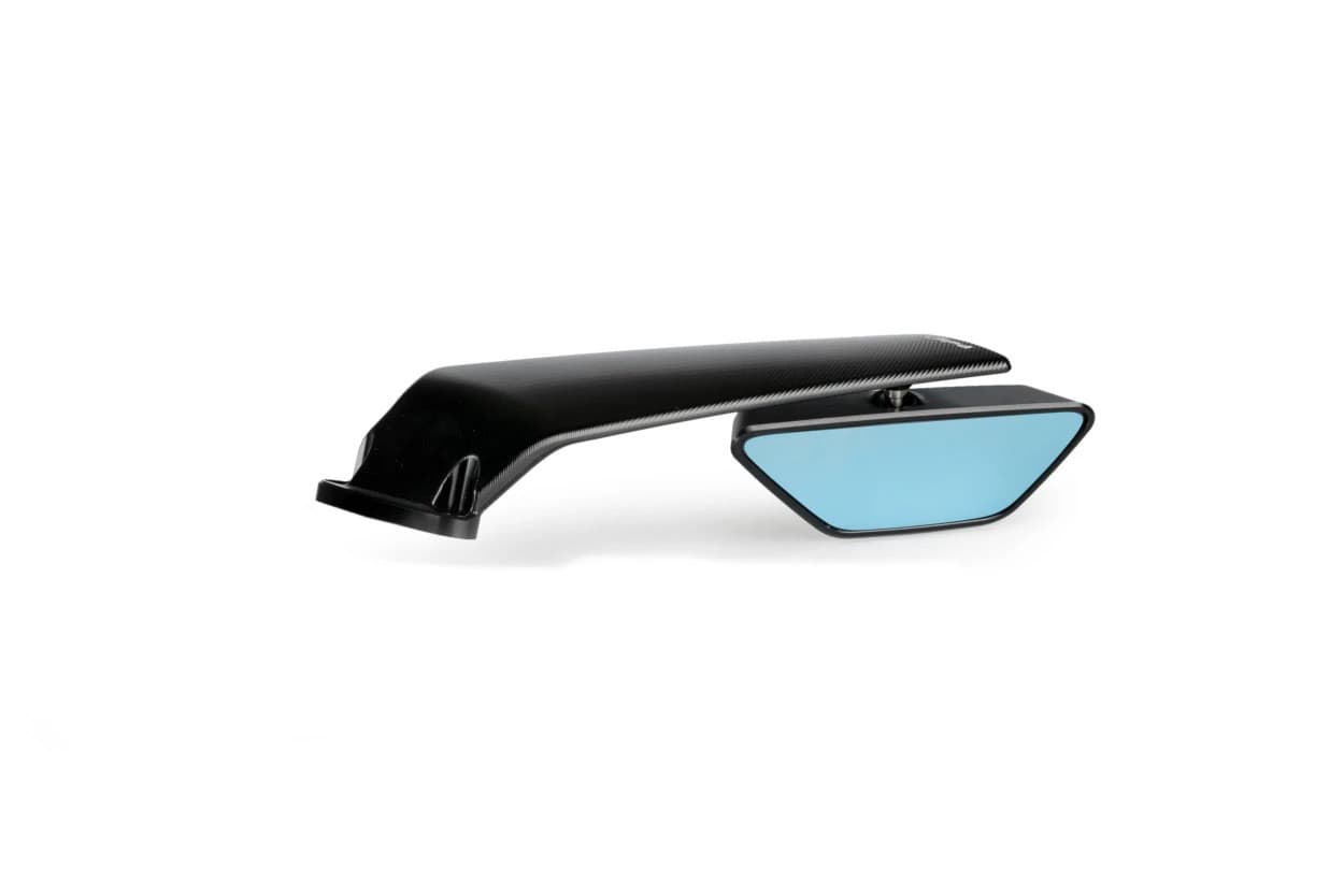 AILERON REARVIEW MIRROR LEFT BLACK KAW