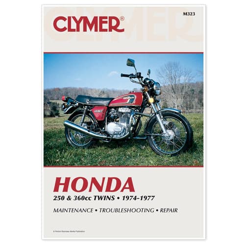 CLYMER MANUAL HON 250 & 360CC TWINS 74-77