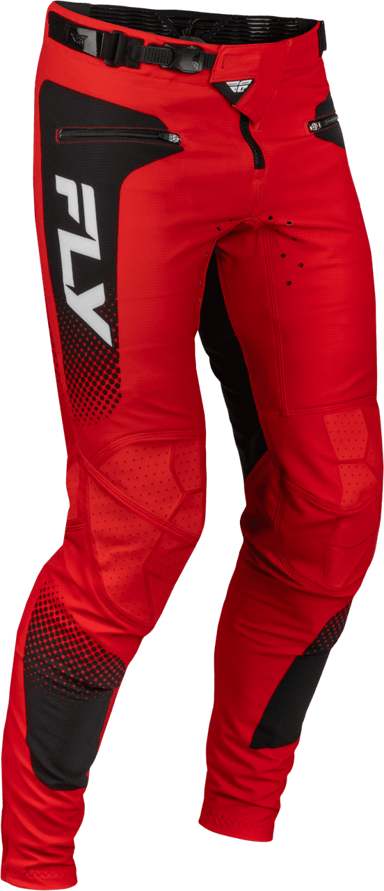 Fly Racing Rayce Sonar Bicycle Pants Red/Black/White Size 36